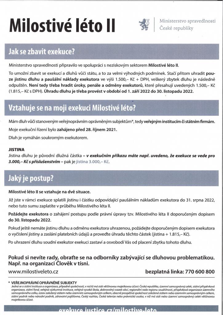 Milostivé léto II.